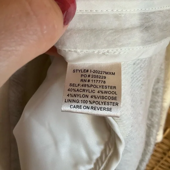 Lovestitch Wool Blend Hooded Coat - Picture 10 of 12